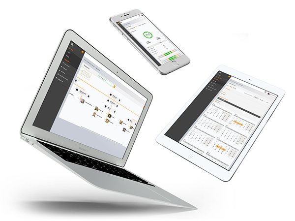mockup engate flotante devices